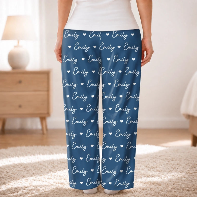 Personalized Pajama Pants - Birthday Gift For Family - Built Different
