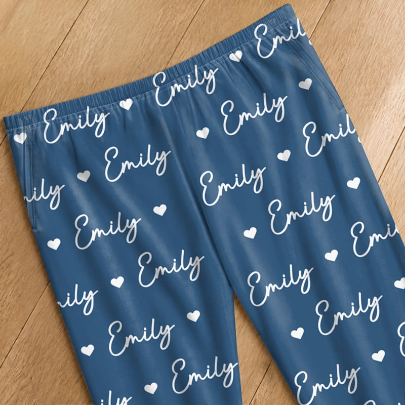 Personalized Pajama Pants - Birthday Gift For Family - Built Different