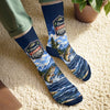 Personalized Crew Socks – Gift For Fishing Lovers – Born To Chase The Catch