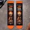 Custom Lucky Camping Gifts - Personalized Camping Socks