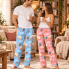 Custom Couple Book Lover Gifts - Personalized Pajama Pants