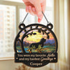 Custom Cat Memorial Decor - Personalized Window Hanging