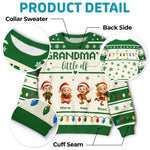 Custom Grandma's Little Elves Christmas Gifts - Personalized Sweatshirt - Little Love