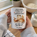 Custom Super Sexy Sourdough Baker Gifts - Personalized Mug - Good Bread Makes Better Days
