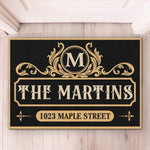 Custom Family Name Address Decor - Personalized Home Sign - Home Sweet Home