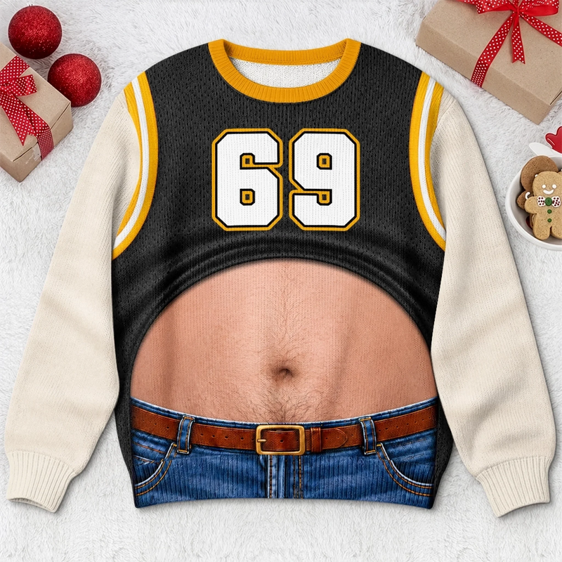 Custom Basketball Fan Gifts - Personalized Sports Jersey-Style Sweatshirt - Cheer Game Day