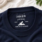 Personalized Inside Neck Print T-Shirt - Anniversary Gift For Couple, Husband, Wife - I Really Love You
