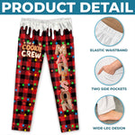Custom The Cookie Crew Family Christmas Gifts - Personalized Pajama Pants - The Cookie Crew