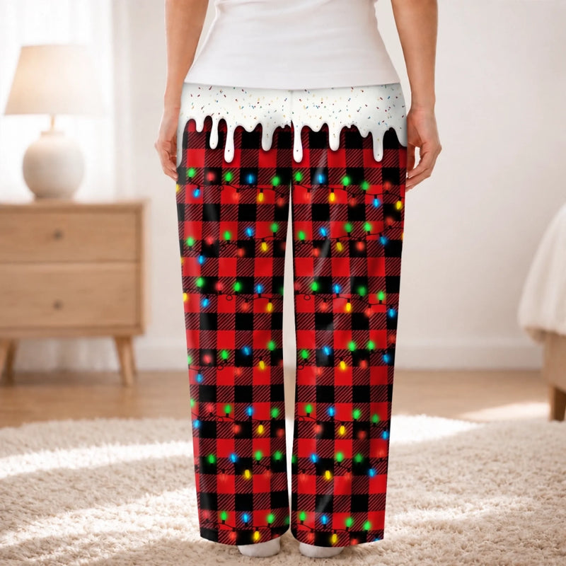 Custom The Cookie Crew Family Christmas Gifts - Personalized Pajama Pants - The Cookie Crew
