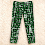 Custom Christmas Name Family Gifts - Personalized Pajama Pants - My Christmas