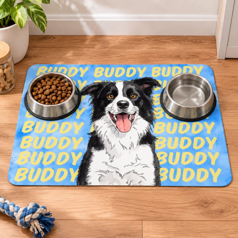 Custom Personalized Pet Portrait Gifts - Personalized Pet Mat - Made For The Star