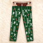 Custom Football Baseball Name Sports Fan Gifts - Personalized Pajama Pants - A True Champion