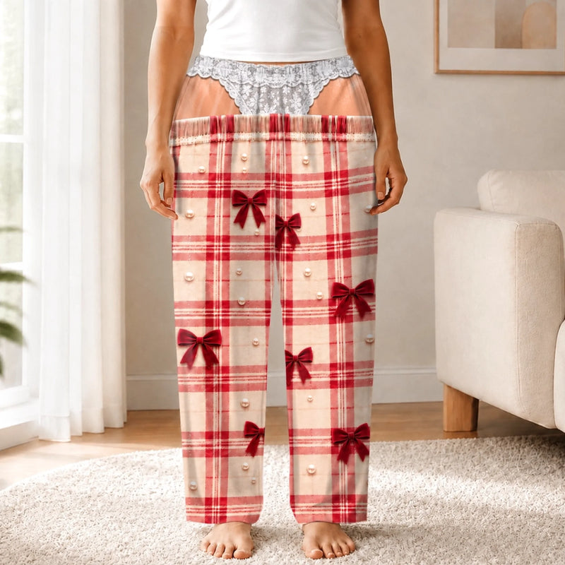 Custom Christmas Pajama Pants Bestie Gifts - Personalized Pajama Pants - Slay Sleep