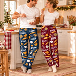 Custom Baking Couple Christmas Gifts - Personalized Pajama Pants - Baking Lovers