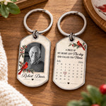 Custom Memorial Photo Keepsake Gifts - Personalized Keychain - Forever In My Mind