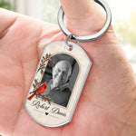 Custom Memorial Photo Keepsake Gifts - Personalized Keychain - Forever In My Mind