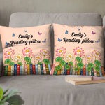 Custom Book Lover Gifts - Personalized Pocket  Pillow - Lost In A Good Book