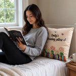 Custom Book Lover Gifts - Personalized Pocket  Pillow - Lost In A Good Book