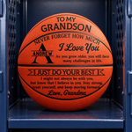 Custom Name Basketball Gifts for Grandson, Son - Personalized Basketball - Challenges In Life