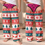 Funny Christmas Underwear Reveal Gifts for Men - Pajama Pants - Enjoy The Holiday
