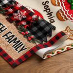 Custom Name Christmas Ornament Table Decor - Personalized Table Runner - Better Together