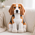 Custom Pet Photo Dog and Cat Gifts - Personalized Shaped Pillow - Home Is Where The Paws Are