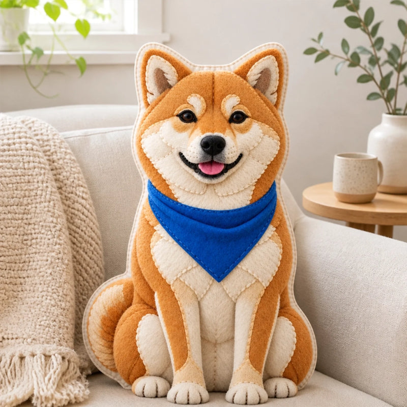 Custom Pet Photo Cat and Dog Gifts - Personalized Shaped Pillow - Pawsitive Vibes Only