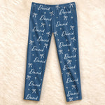 Custom Name Bow and Star Holiday Gifts for Families - Personalized Pajama Pants - Piece Of You