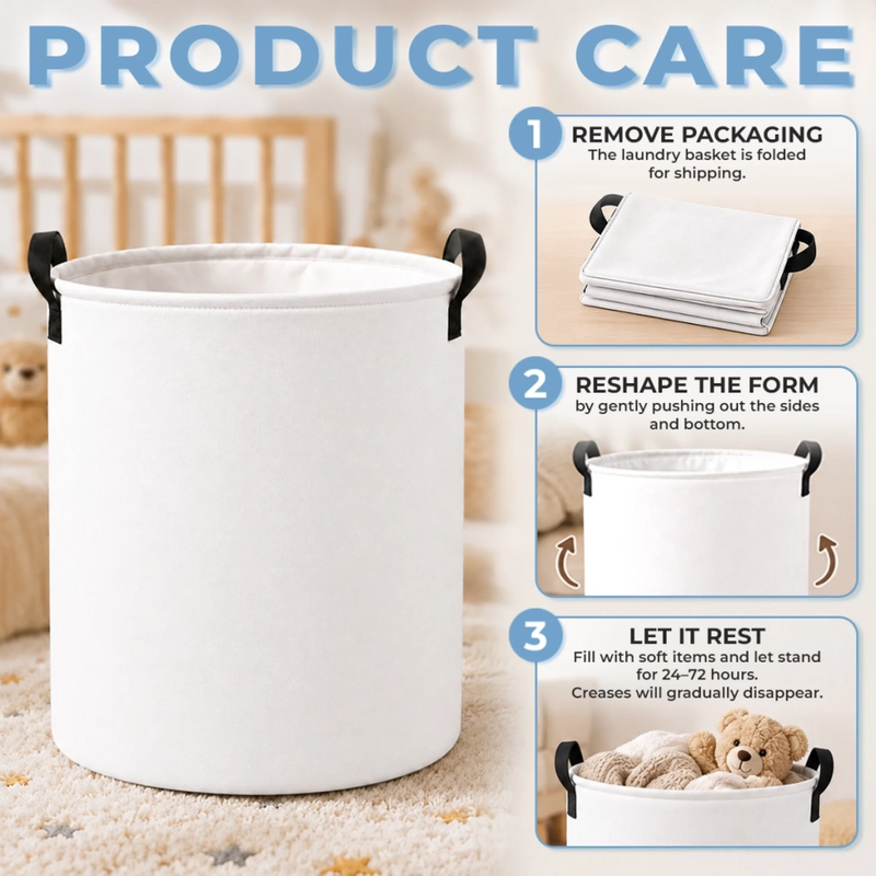 Custom Name Squishy Gifts for Kids - Personalized Laundry Basket - My Collection