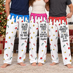 Custom Name Christmas Gifts for Siblings - Personalized Pajamas - The Rules