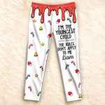 Custom Name Christmas Gifts for Siblings - Personalized Pajamas - The Rules