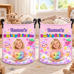 Custom Photo Squishy Collection Gifts for Kids - Personalized Laundry Basket - Nice Squishy
