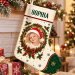 Custom Name Christmas Gifts for Kids - Personalized Stocking - Santa'a Favorite