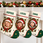 Custom Name Christmas Gifts for Kids - Personalized Stocking - Santa'a Favorite