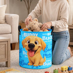 Custom Pet Name Cat and Dog Gifts for Pet Lovers - Personalized Laundry Basket - Store With Pet Love