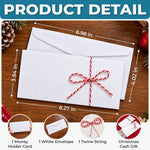 Custom Name Christmas Cash Gift Envelopes - Personalized Money Envelop - Little Holiday Cheer