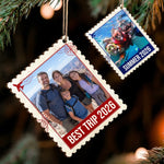 Custom Photo Family Travel Gifts - Personalized Wood Ornament - Making Memories Everywhere