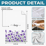 Custom Name Floral Kitchen Decor - Personalized Kitchen Towel - Blooms Of Love
