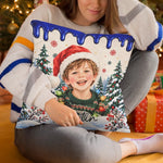 Custom Name Santa Christmas Gifts for Kids - Personalized Pillow - Mood Activated