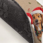 Merry Woofmas Christmas Dog Lover Decor - Personalized Photo Doormat - Santa Paws Is Coming