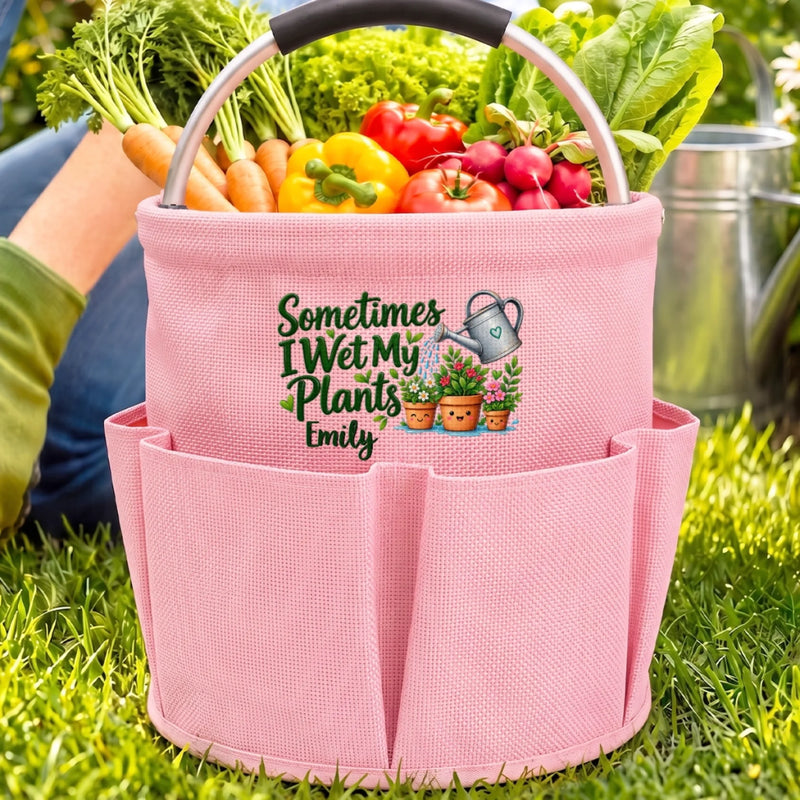 Custom Name Funny Gardening Gifts for Gardeners - Personalized Gardening Tool Bag