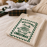 Custom Family Name Christmas Gifts for Families - Personalized Comfort T-Shirt