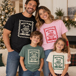 Custom Family Name Christmas Gifts for Families - Personalized Comfort T-Shirt