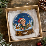 Custom Name Christmas Gifts for Kids - Personalized Acrylic Ornament - Big Wonder