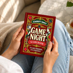 Custom Family Name Card Game Score Keeper Gifts - Personalized Hardcover Journal - Strategy
