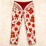 Custom Funny Christmas Gift Reveal Pajamas For Men - Personalized Pajama Pants - Novelty Pajama