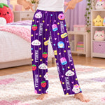 Custom Name Cute Squishy Gifts for Girls - Personalized Pajama Pants - Cheerful Choice