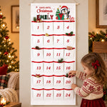Custom Christmas Countdown Gifts For Kids - Personalized Advent Calendar - Christmas Is Almost Here