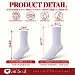 Custom Name Funny Coworker Work Team Gifts - Personalized Crew Socks - Everything's Fine