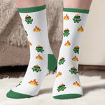 Custom Name Funny Coworker Work Team Gifts - Personalized Crew Socks - Everything's Fine